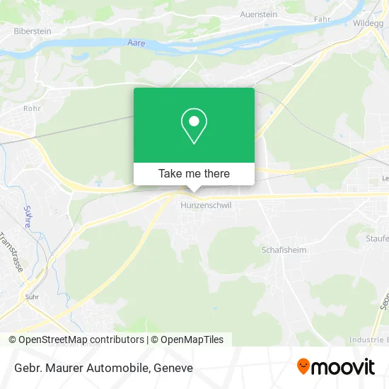 Gebr. Maurer Automobile map