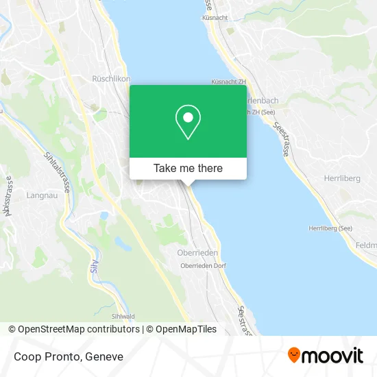 Coop Pronto map