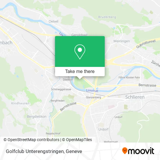 Golfclub Unterengstringen map