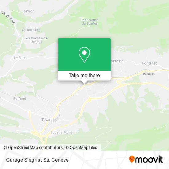 Garage Siegrist Sa map