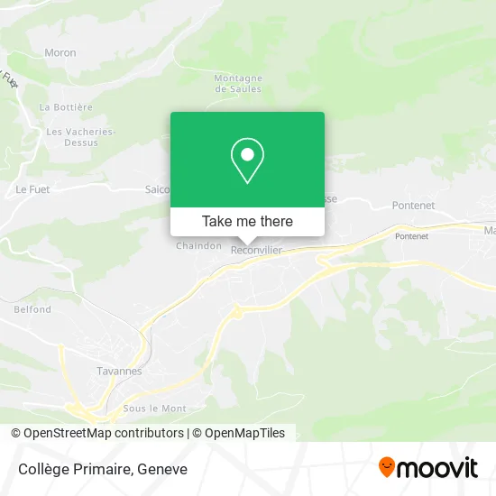 Collège Primaire map