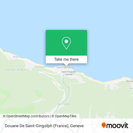 Douane De Saint-Gingolph (France) plan