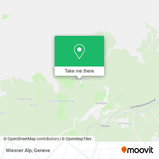 Wiesner Alp map