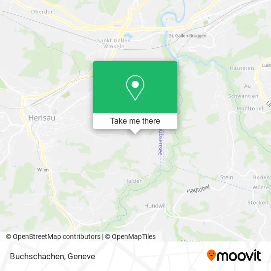 Buchschachen map