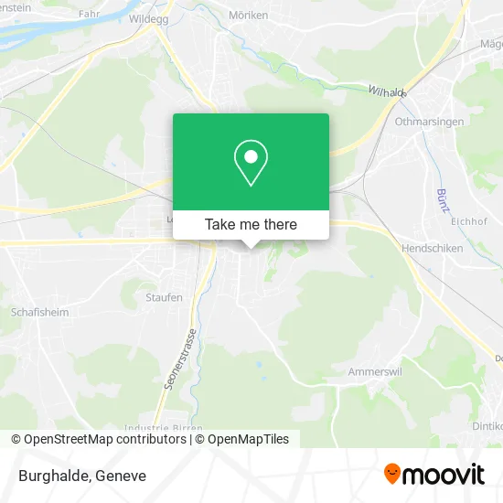 Burghalde map