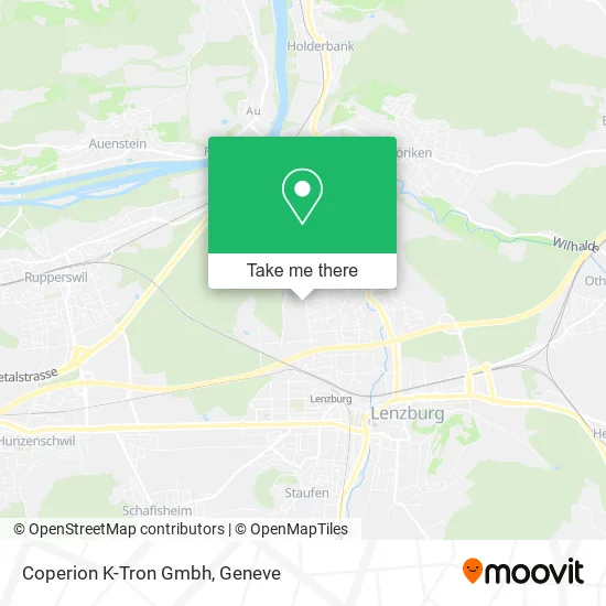 Coperion K-Tron Gmbh map