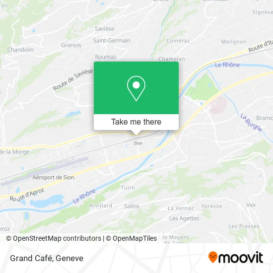 Grand Café map