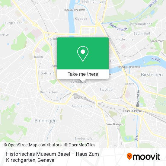 Historisches Museum Basel – Haus Zum Kirschgarten map