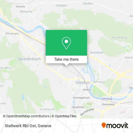 Stellwerk Rbl Ost map