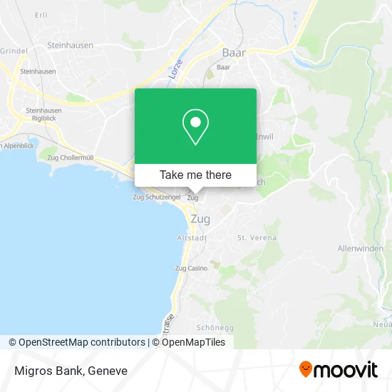 Migros Bank map