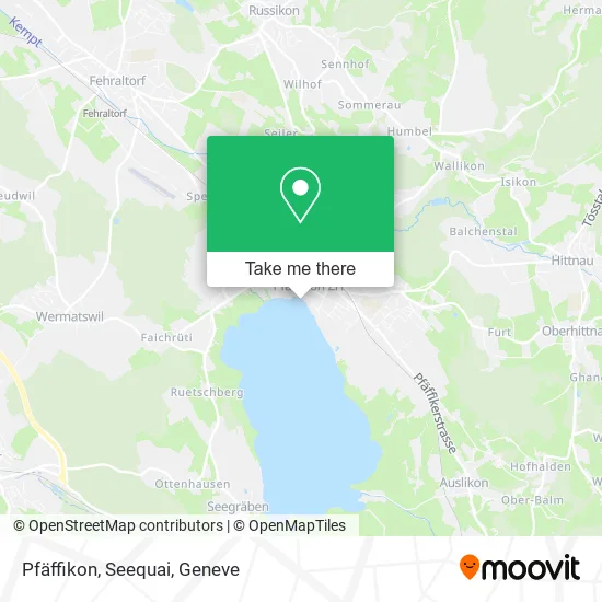 Pfäffikon, Seequai map