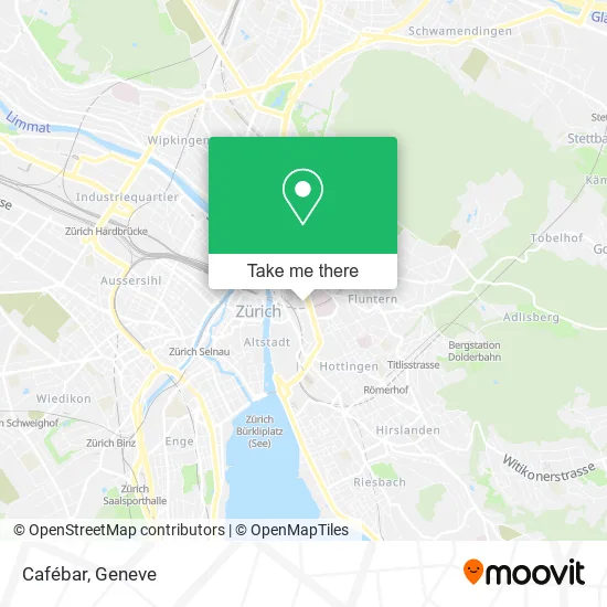 Cafébar map