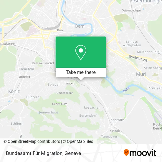 Bundesamt Für Migration map