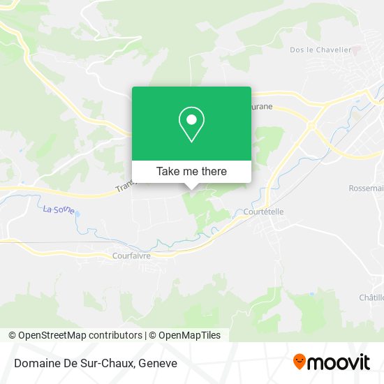 Domaine De Sur-Chaux map