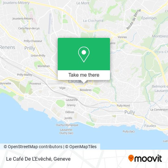 Le Café De L'Evêché map