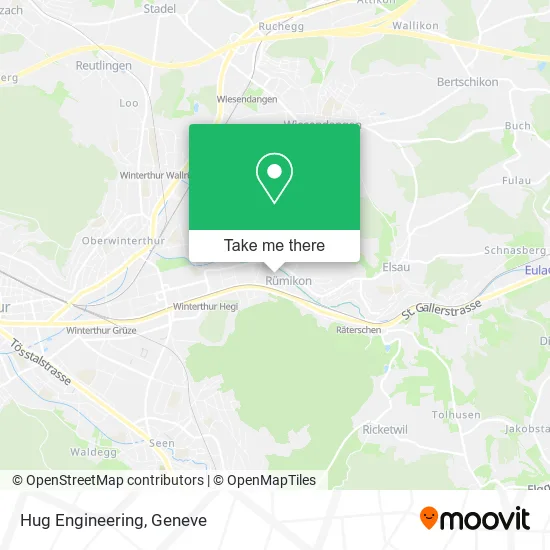 Hug Engineering map