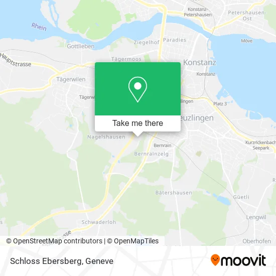 Schloss Ebersberg map