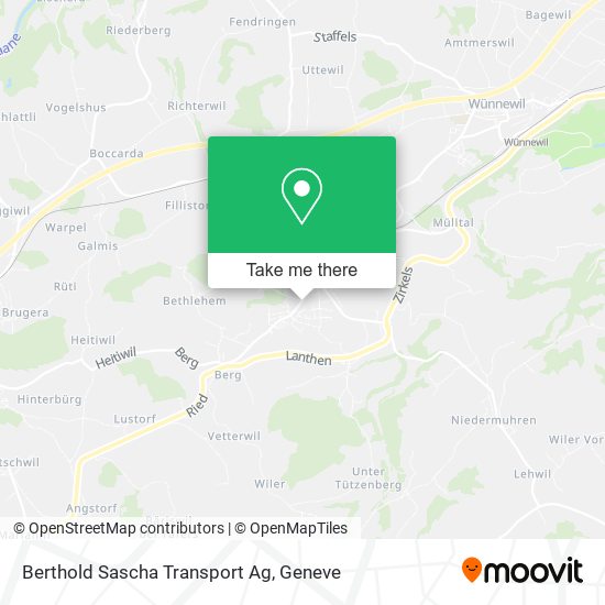 Berthold Sascha Transport Ag map