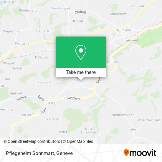 Pflegeheim Sonnmatt map