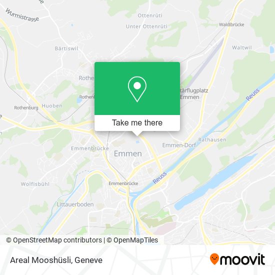 Areal Mooshüsli map