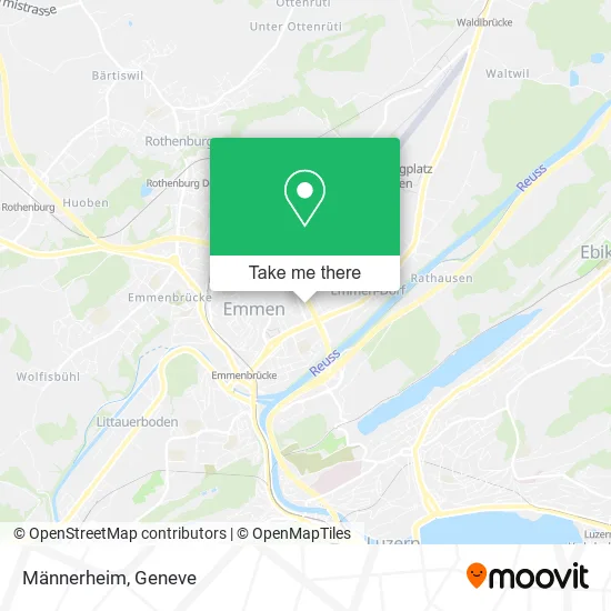 Männerheim map