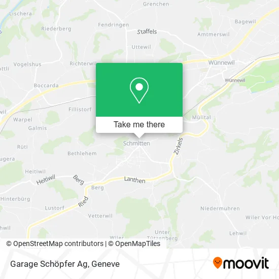 Garage Schöpfer Ag map