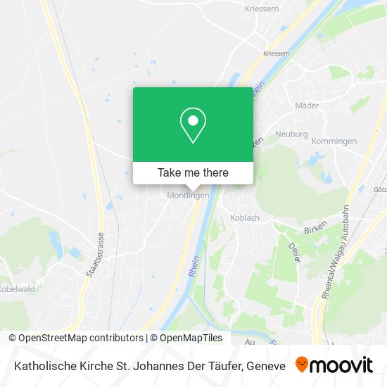 Katholische Kirche St. Johannes Der Täufer map