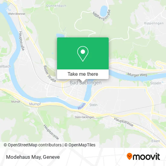 Modehaus May map