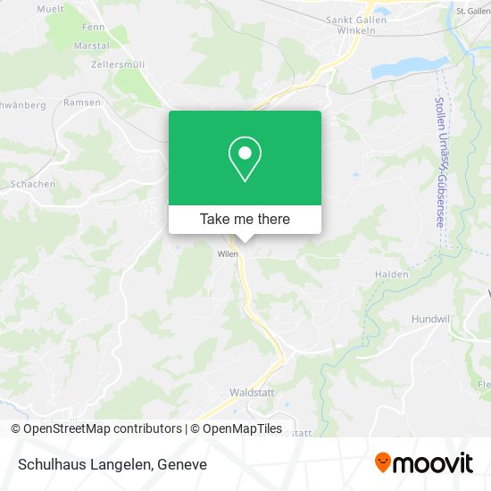Schulhaus Langelen map