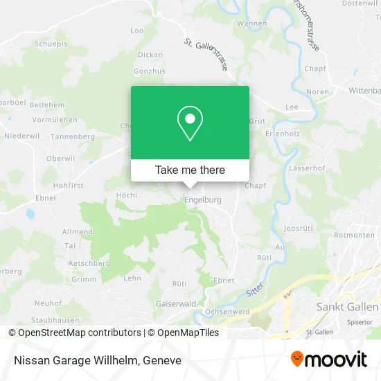 Nissan Garage Willhelm map