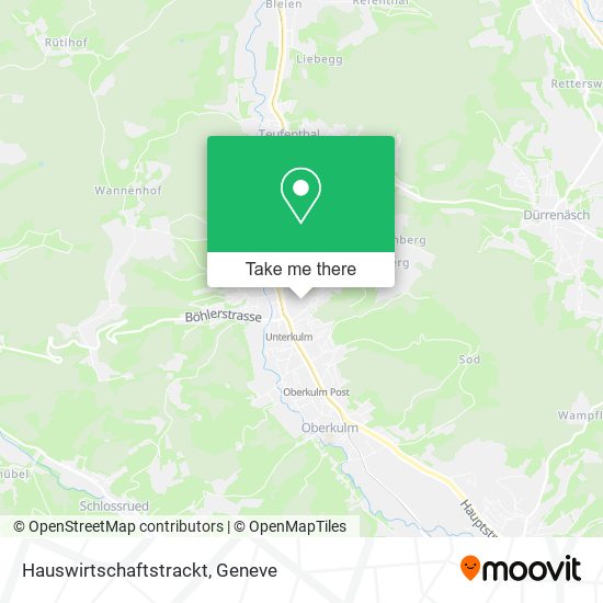 Hauswirtschaftstrackt map