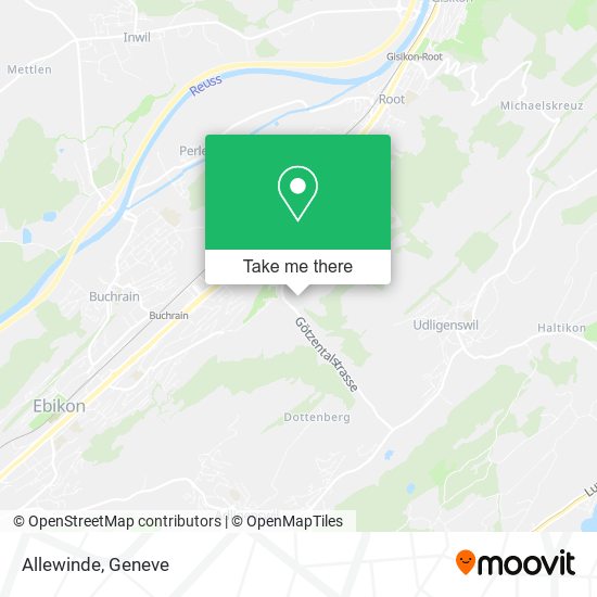 Allewinde map