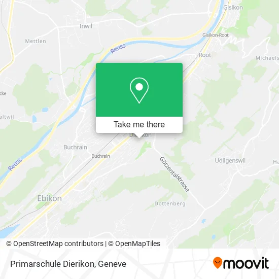 Primarschule Dierikon map