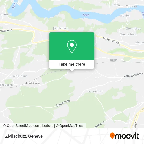 Zivilschutz map