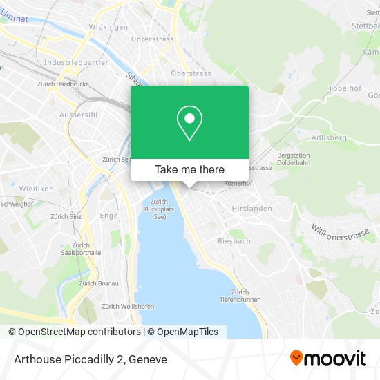 Arthouse Piccadilly 2 map