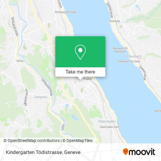 Kindergarten Tödistrasse map