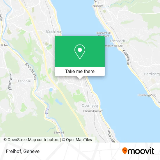 Freihof map