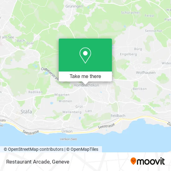 Restaurant Arcade map