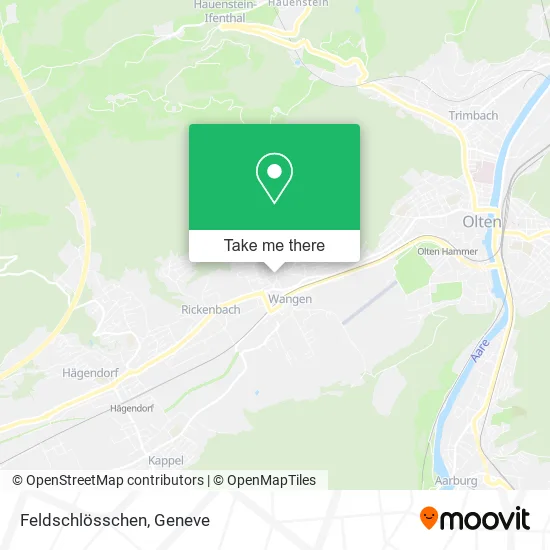 Feldschlösschen map
