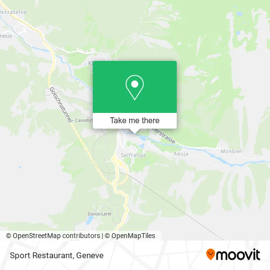 Sport Restaurant map