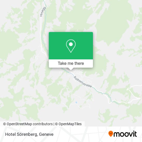 Hotel Sörenberg map