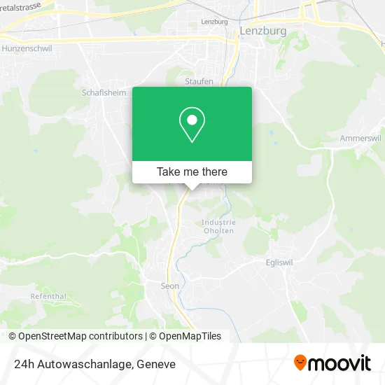 24h Autowaschanlage map