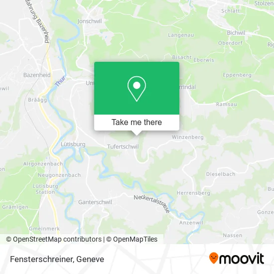 Fensterschreiner map