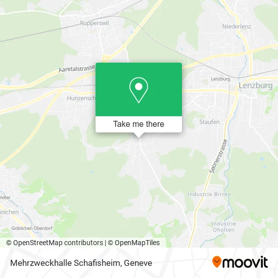 Mehrzweckhalle Schafisheim map