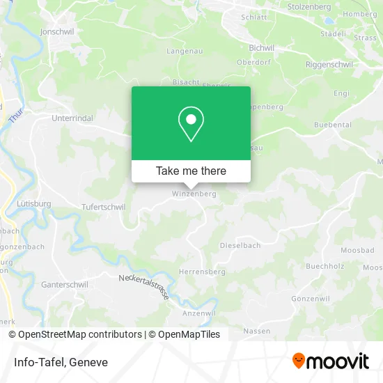 Info-Tafel map