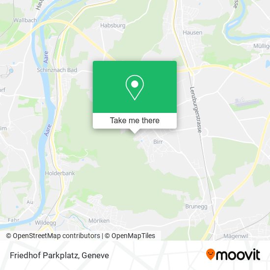 Friedhof Parkplatz map