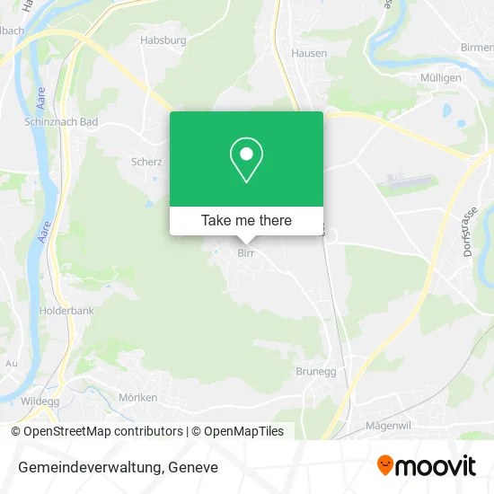 Gemeindeverwaltung map