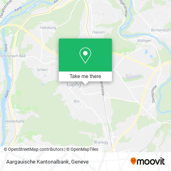 Aargauische Kantonalbank map