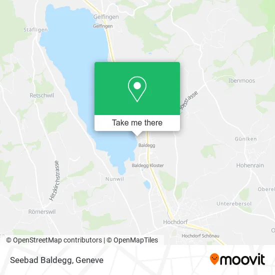 Seebad Baldegg map