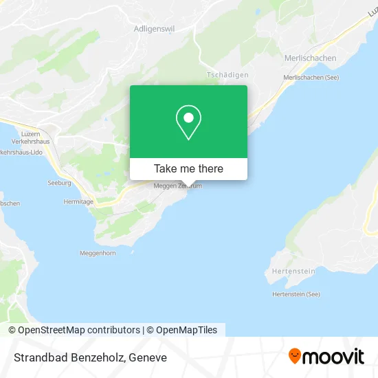 Strandbad Benzeholz map